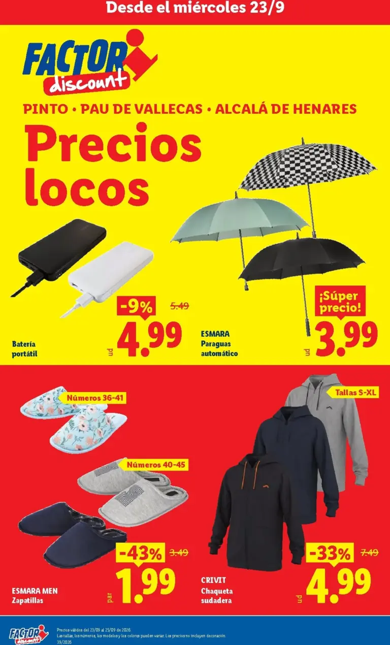 Lidl folleto del 23/09/2026