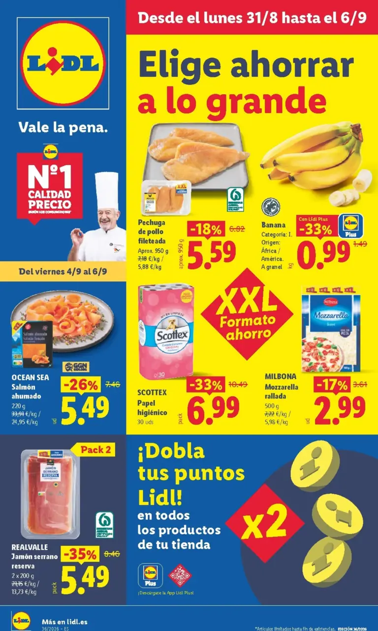 Lidl folleto del 31/08/2026