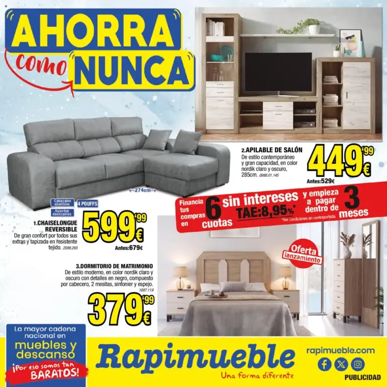 Rapimueble folleto del 01/09/2026