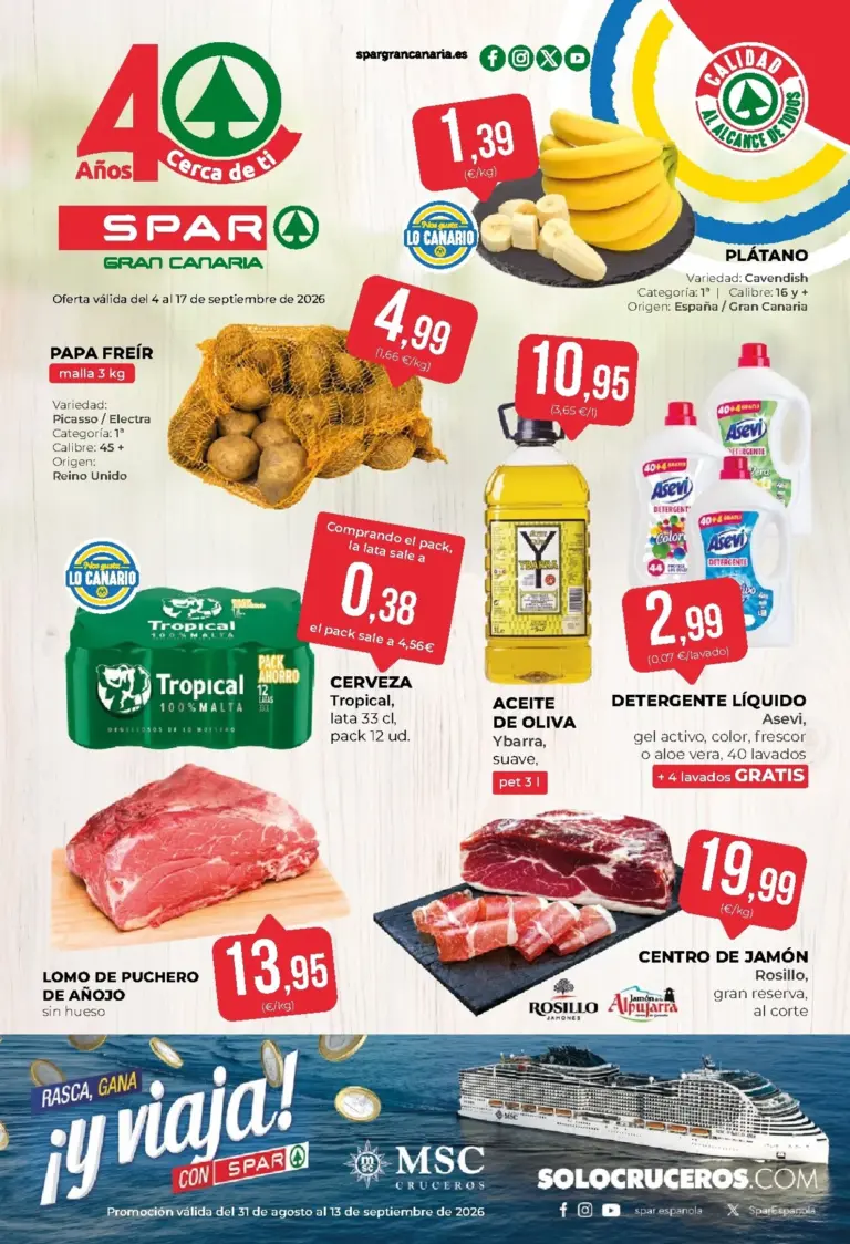 Spar folleto del 04/09/2026