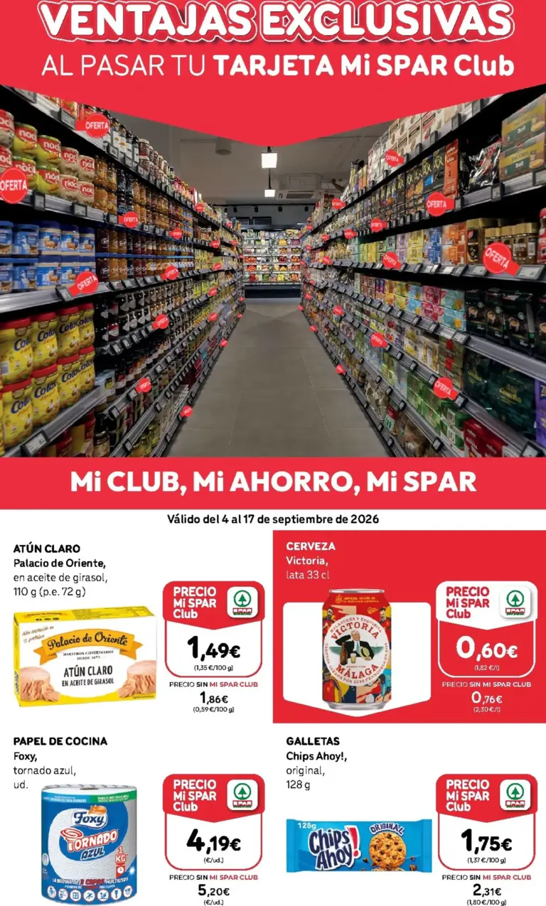 Spar folleto del 04/09/2026
