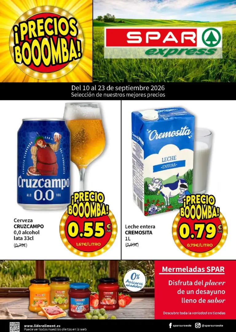 Spar folleto del 10/09/2026
