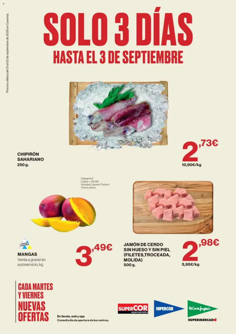 Supercor folleto del 01/09/2026