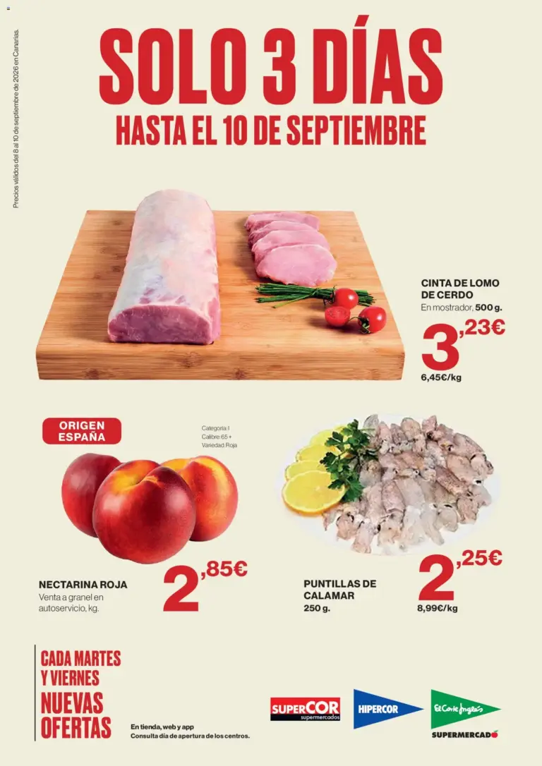 Supercor folleto del 08/09/2026