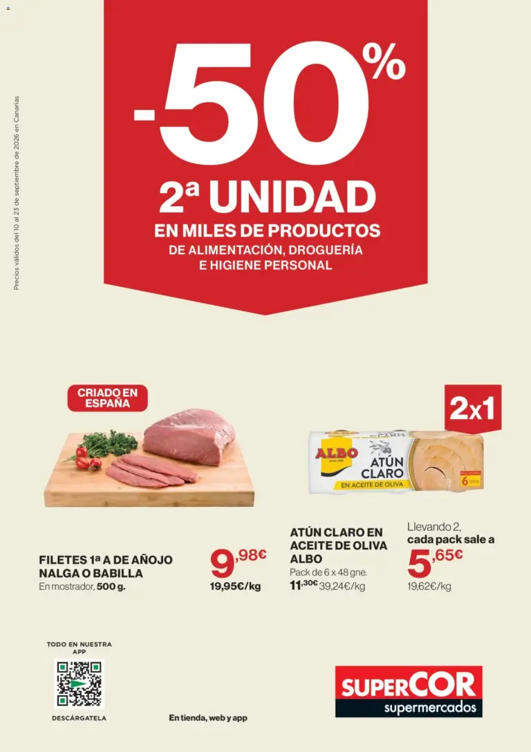 Supercor folleto del 10/09/2026