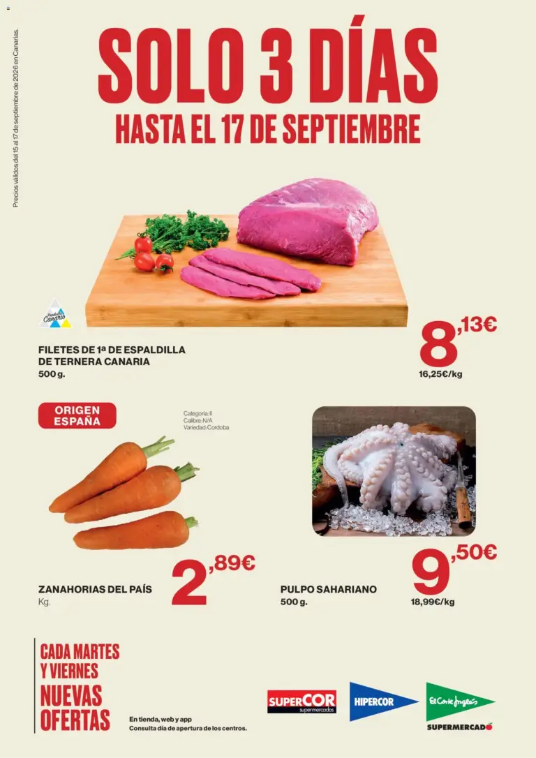 Supercor folleto del 15/09/2026