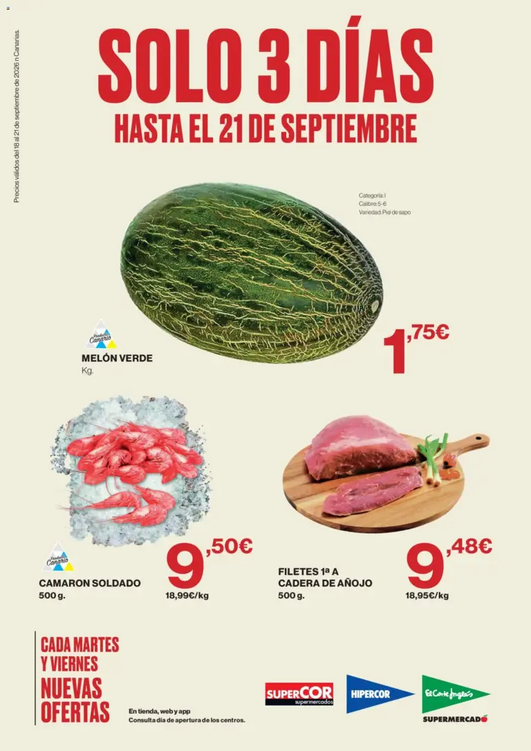 Supercor folleto del 18/09/2026