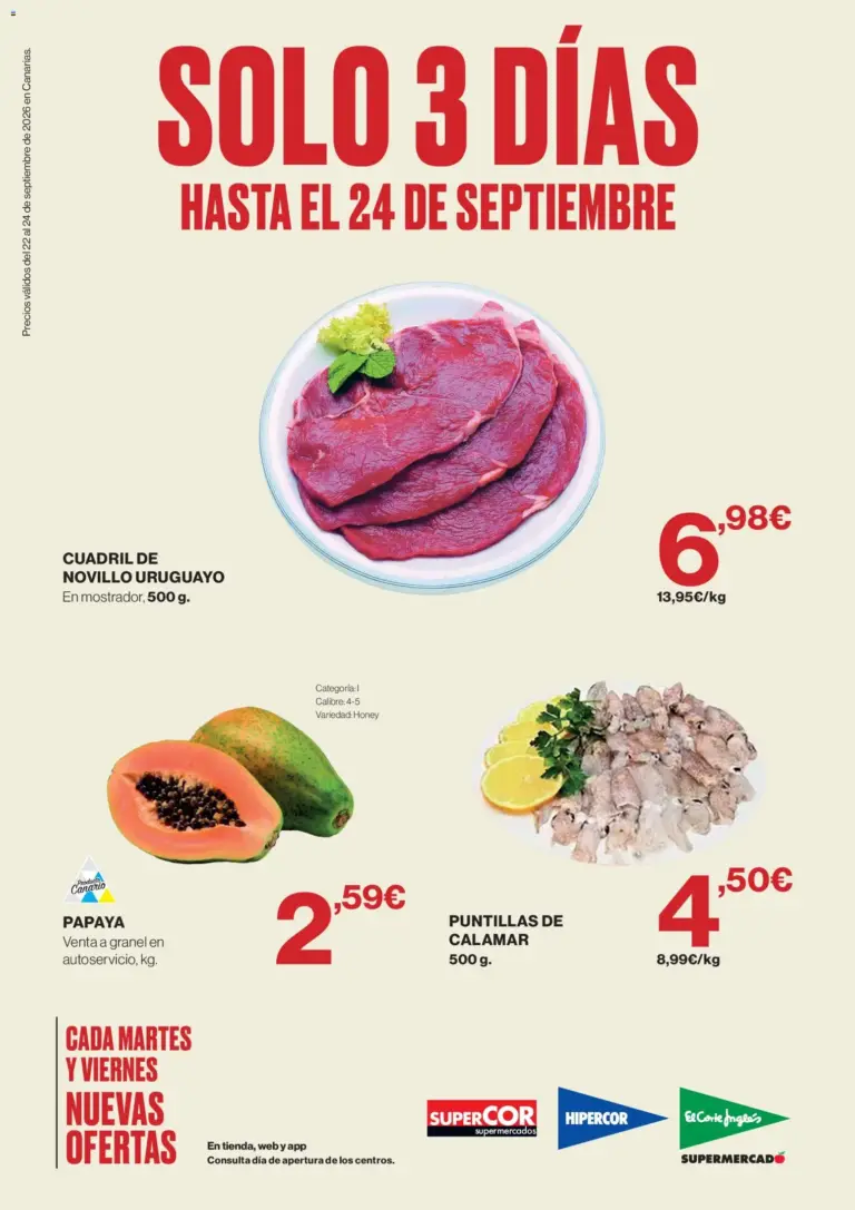 Supercor folleto del 22/09/2026